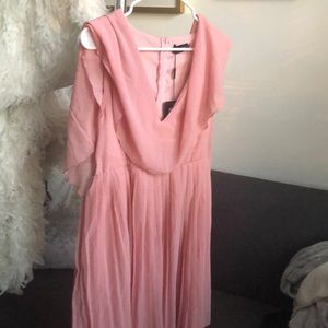 PrettyLittleThings Dusted Pink Dress